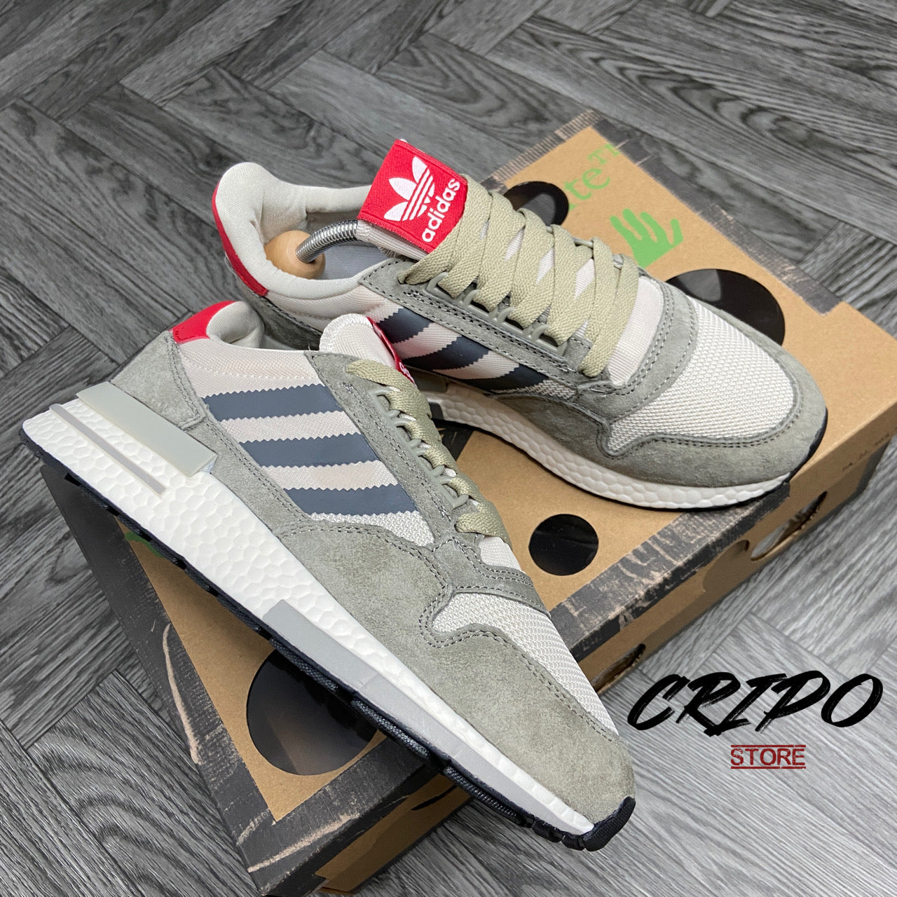 ZX 500 GRIS & ROJO