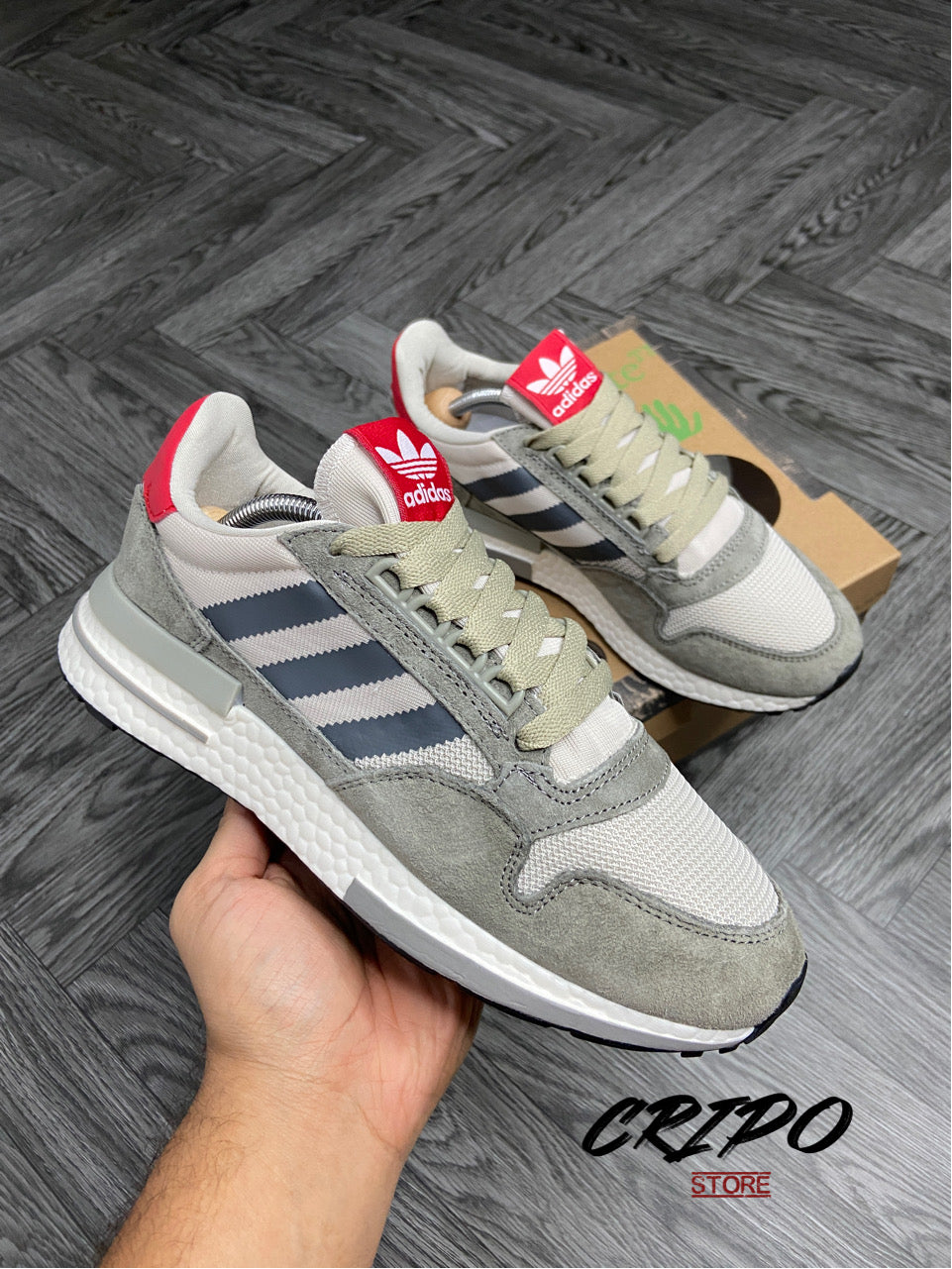 ZX 500 GRIS & ROJO